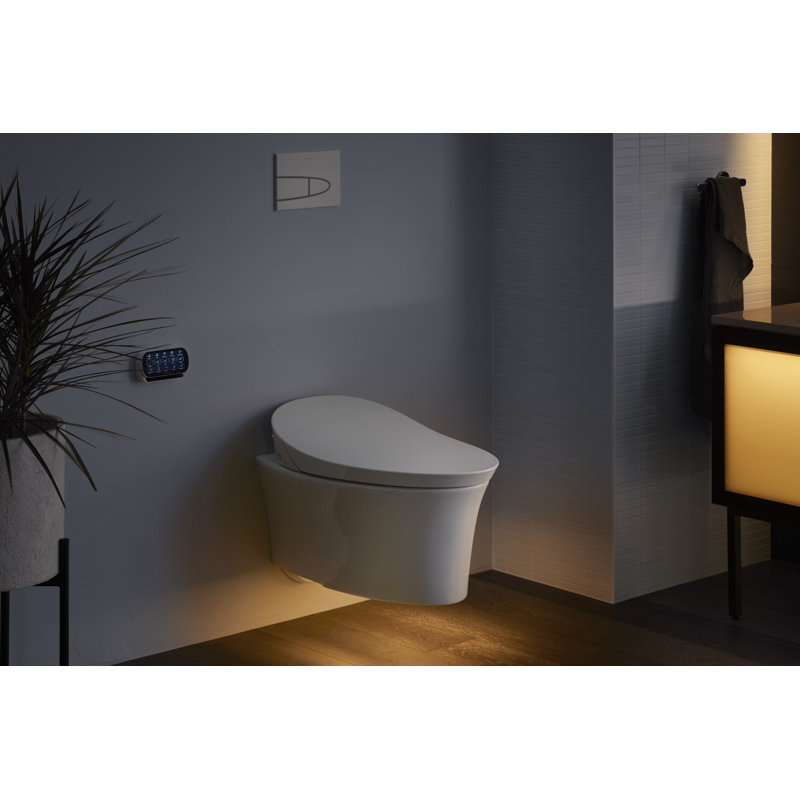 Kohler Veil® Intelligent Wall-Hung Toilet with Touchless Flush | Perigold